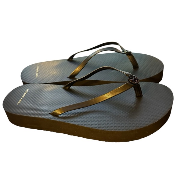 Tory Burch Flatform Flip Flop Sandals - Picture 4 of 6
